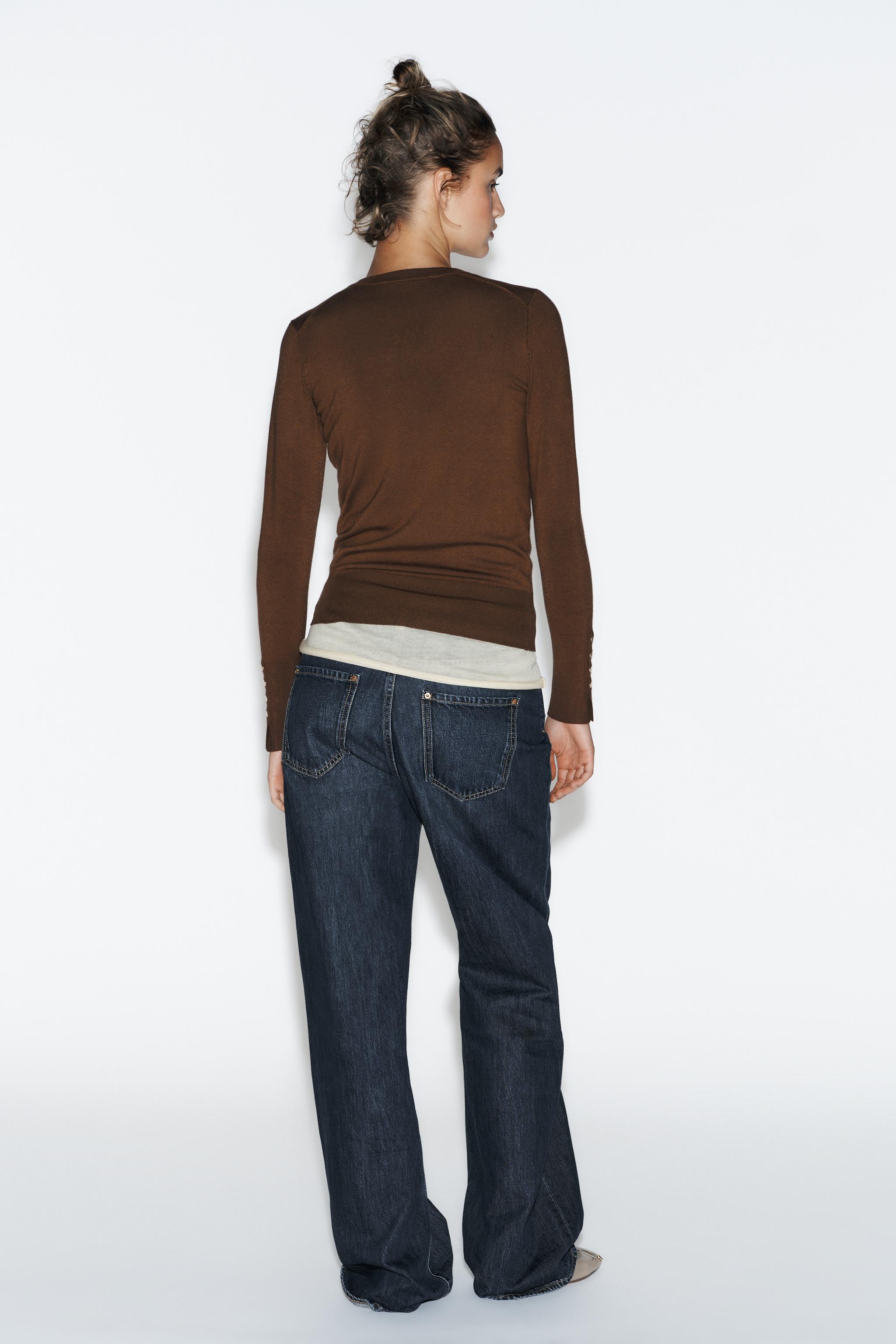 PULL EN MAILLE LISSE BASIQUE